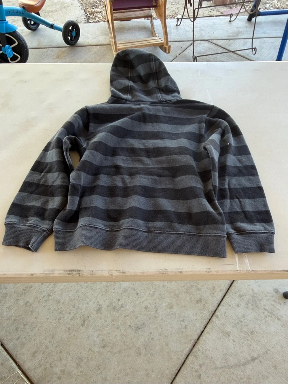 Gymboree Horizontal Striped Pullover Hoodie
